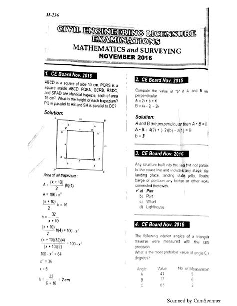 civil engineering board exam questions|CE Board May 2018 .